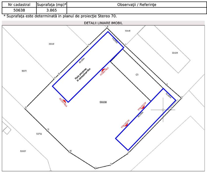 Hala si spatiu birouri de inchiriat in Savinesti- Neamt