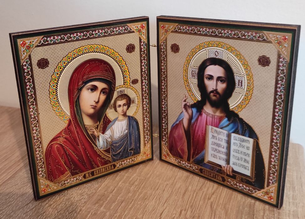 Icoana Maica Domnului și Iisus Hristos