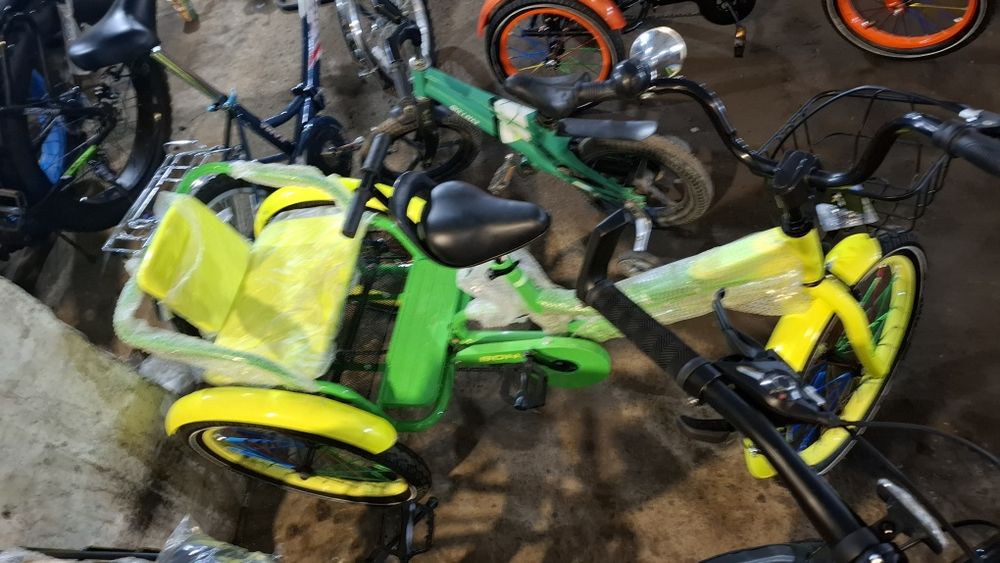Treh kolesniy velosipedi pradayu