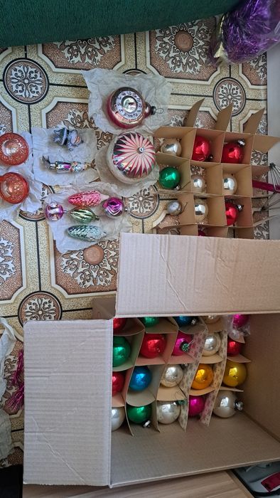 Ёлочные  игрушки  СССР