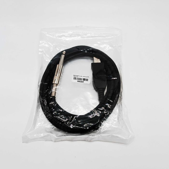 Аудиокабель USB - 6.35 M Guitar Cable 3 М