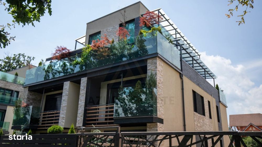 Casa moderna cu 6 camere terase 50 mp si curte in Parcul Sub Arini