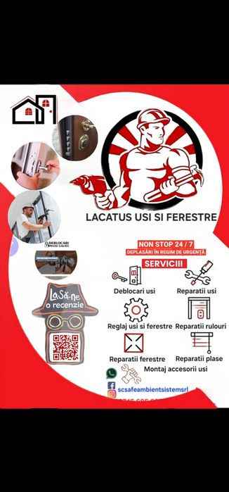 Deblocari usi Galati/Reparatii termopane Galati/Reparatii usi/Yale usi