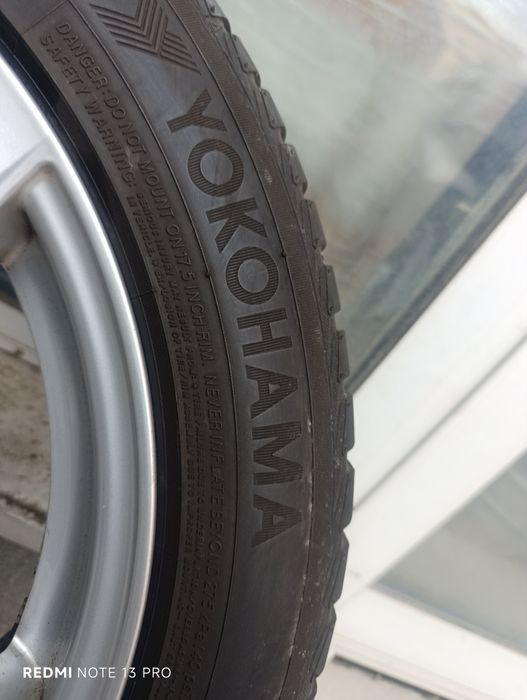 Алуминиеви джанти 5х120 17 със зимни гуми