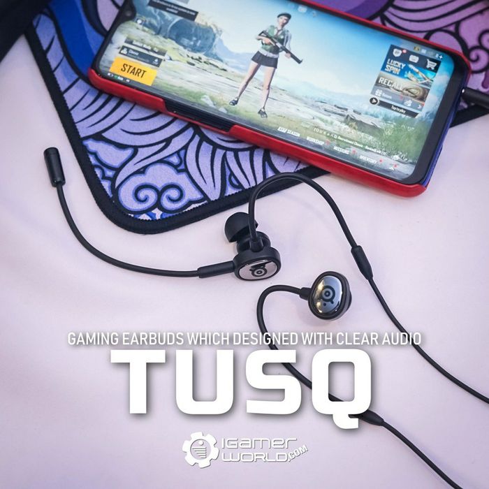 Steelseries TUSQ/съёмный Микрофон Проводные Наушники/Гарнитура