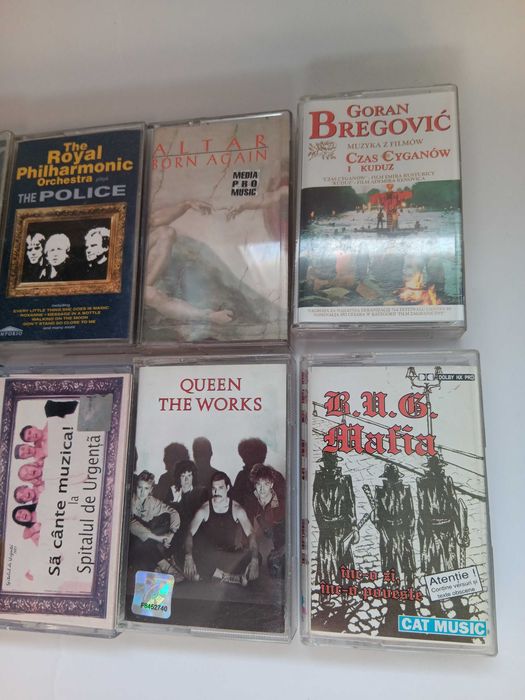 Casete audio, Tudor Gheorghe, Spitalul de urgență, Spin, Altar,Queen