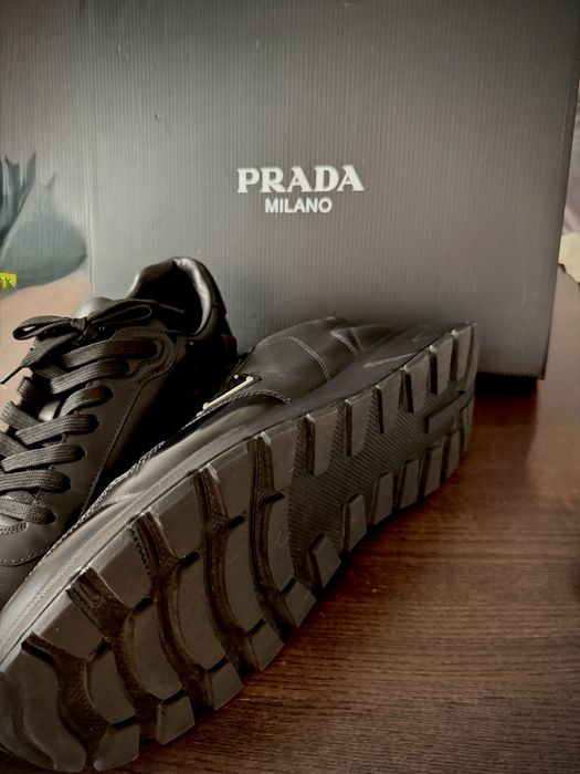 Кроссовки Prada Nylon Spazzolato 3, оригинал