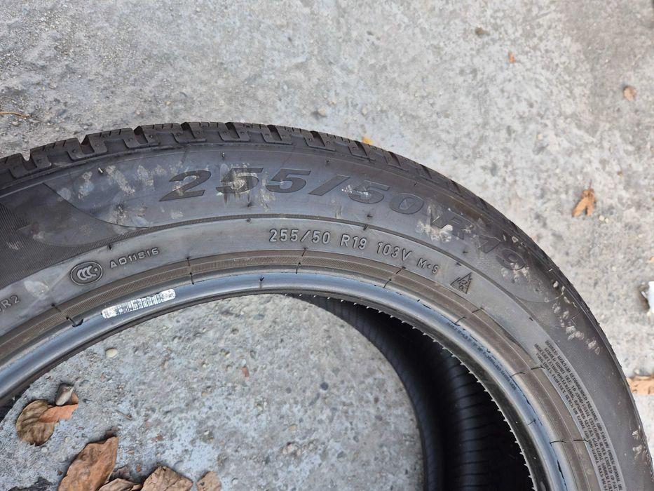 2 Anvelope M+S - 255/50/19 - PIRELLI - CA NOI - DOT 2023 !
