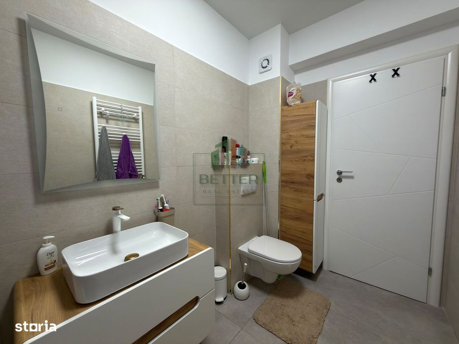 Apartament de vanzare 3 camere - mobilat și utilat ,Popesti Leordeni