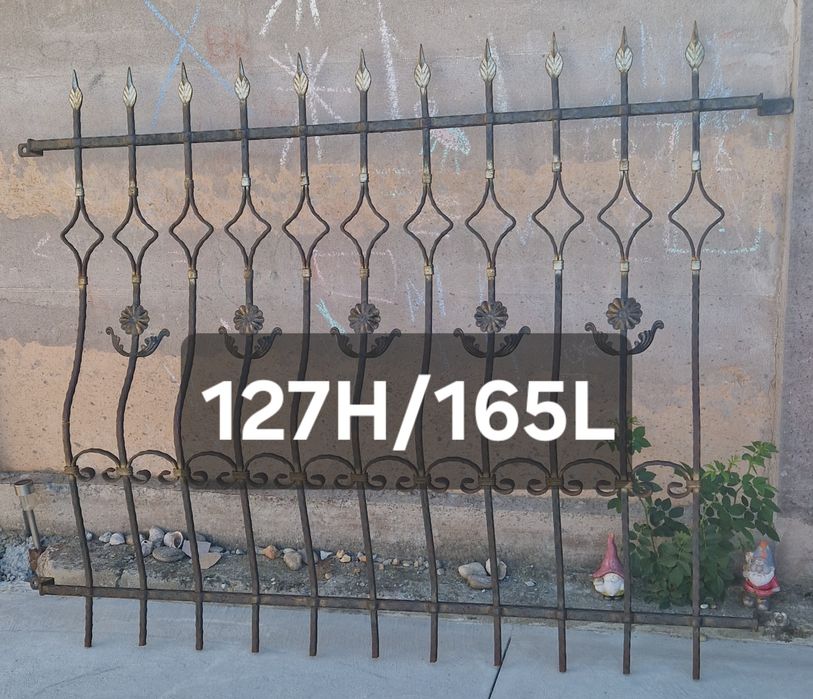 Vand porti si grilaje geam din fier forjat