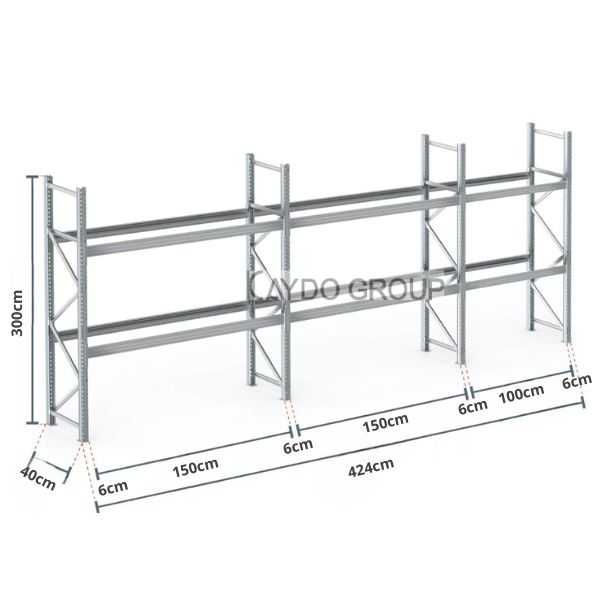 Налични Стелажи за склад и магазин, ръчна обработка, сив цвят