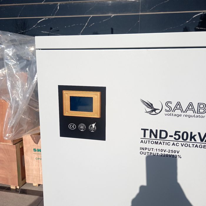 Стаблизатор напряжения 1 фаза 50 квт