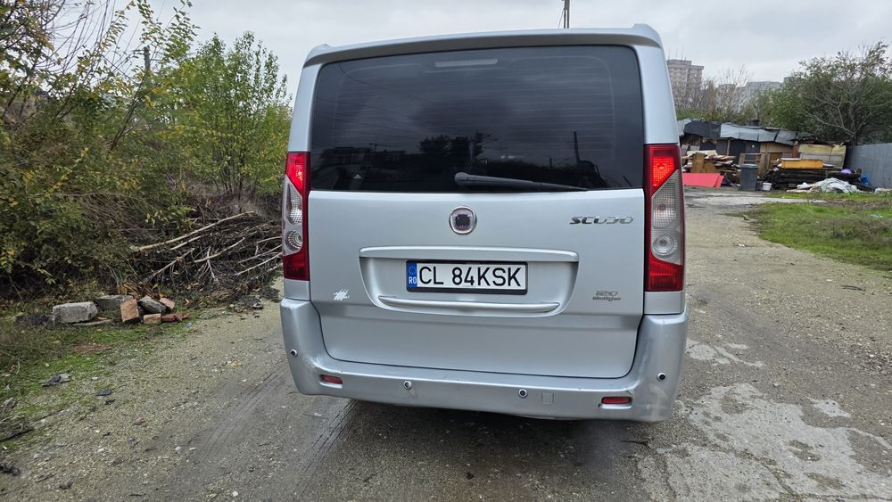 Fiat scudo 8+1 locuri 2.0 diesel varianta lunga usi ambele parti