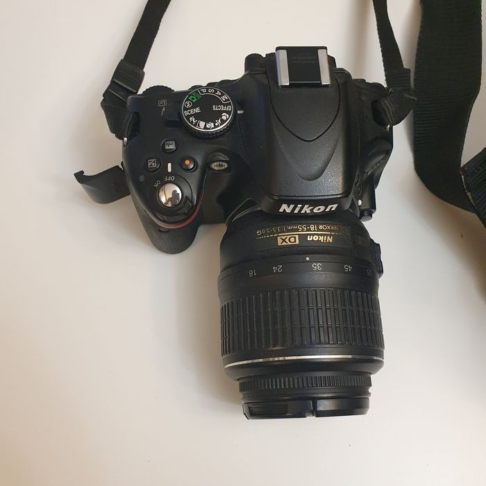 Nikon d5100 + 18-55mm + 55-200mm,