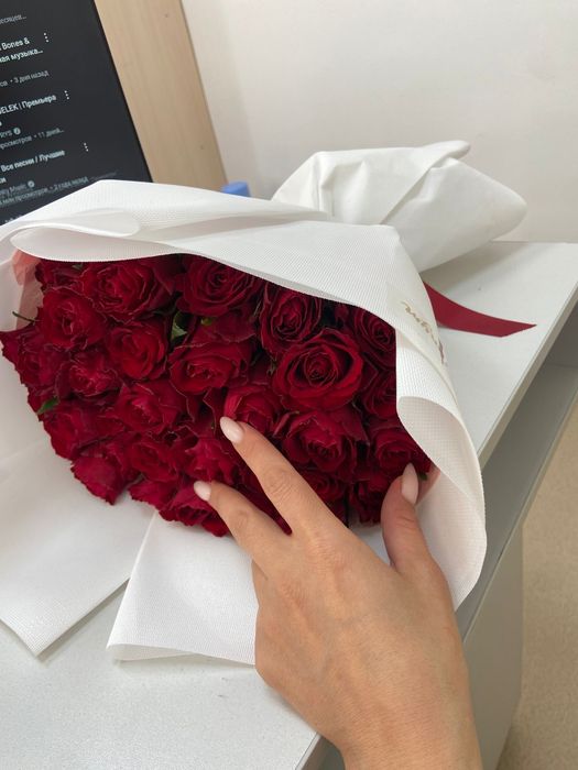 Роза букет сатылады
