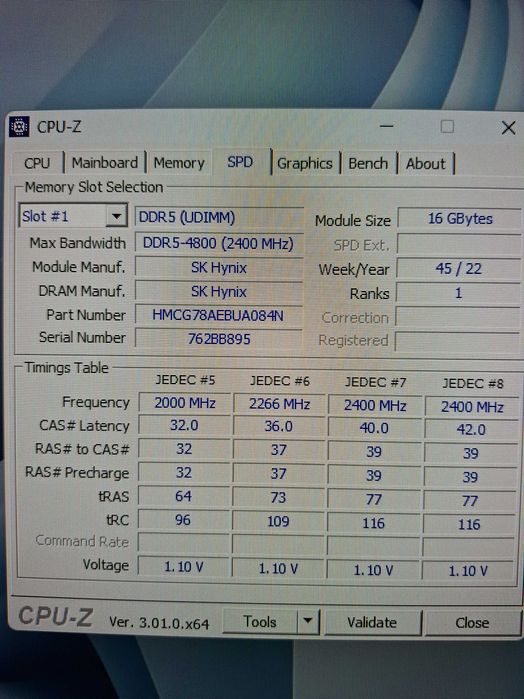 OEM 16Gb DDR5 DIMM SK Hynix Обмен