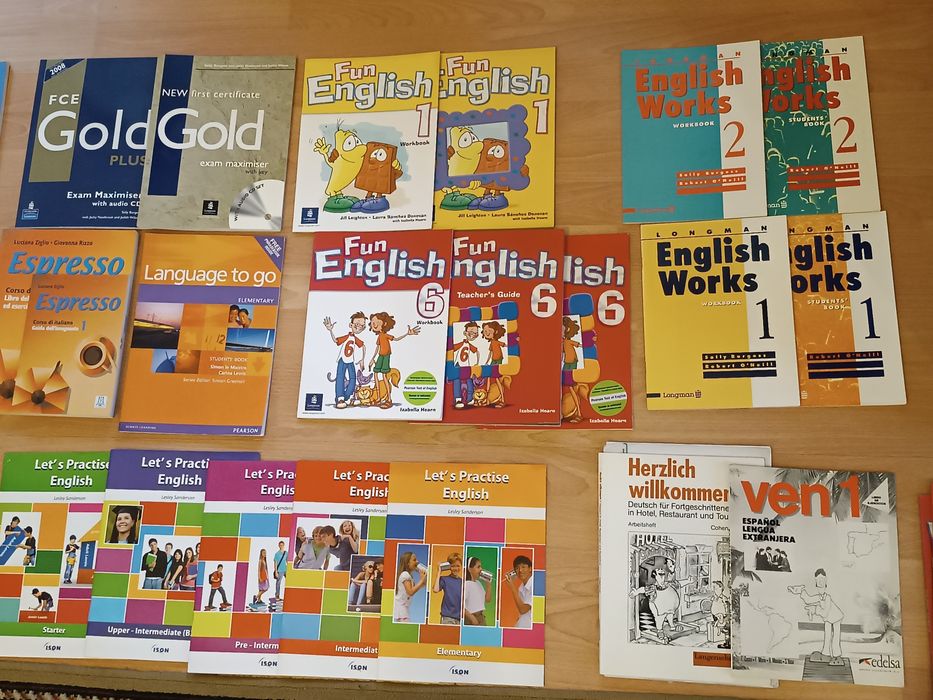 Учебници по английски и немски език