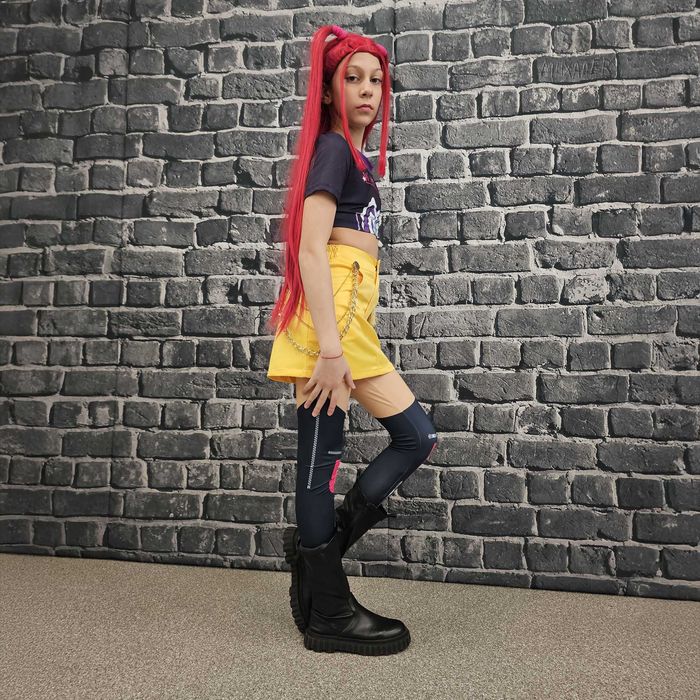 Mira Kpop Demon Hunters Costum Anime Premium pentru Copii Cosplay Handmade pentru Petreceri Comic Con și Evenimente