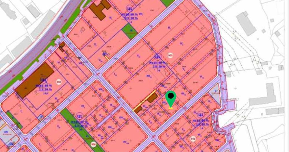 парцел за жилищно строителство с кинт 2.5