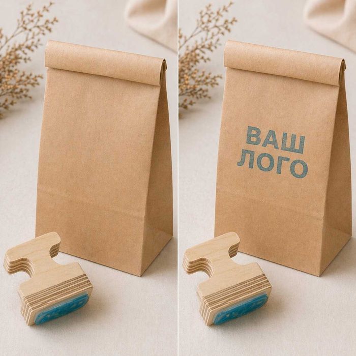 Штамп с логотипом для упаковки | до 2000 оттисков