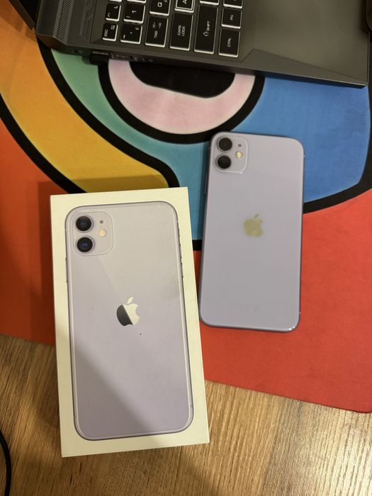 Iphone 11 лиловый 64 гб