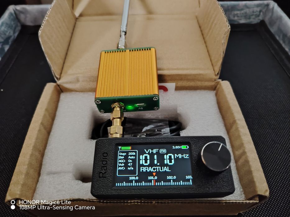 Poket Radio Scaner LSB , USB , AM , FM , MW1...MW3