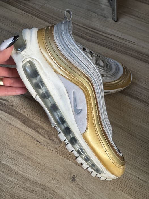 Оригинални маратонки Nike Air Max 97 Metallic Gold! 39 н