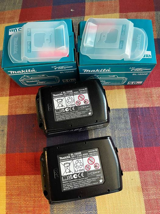 Incărcator rapid Makita 18V DC18RC, am si alte scule si acumulatori