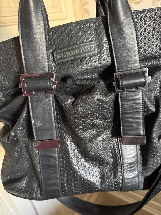 LONGCHAMP/BURBERRY 100% Кожа. Original  чанти