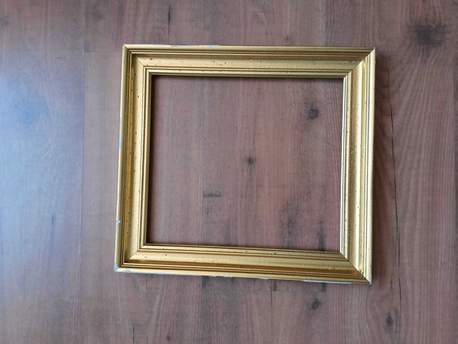 Rama veche lemn aurit