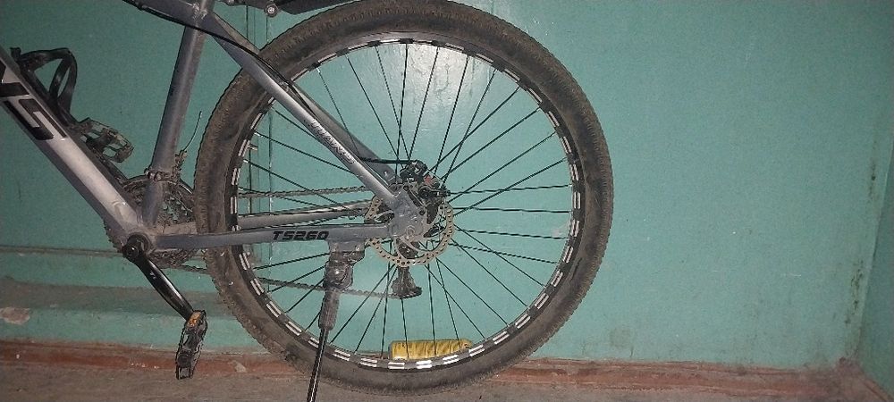 Велосипед новый 2-3 апта ғана айдалған