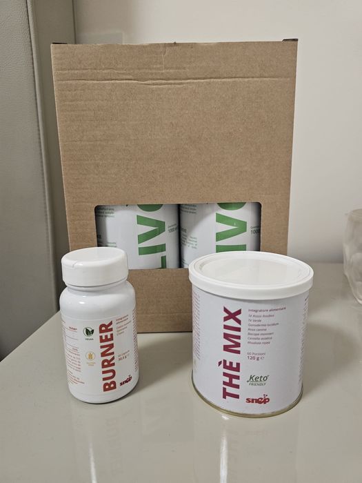 Pachet detox Snep Olivox + ceai The mix + Burner