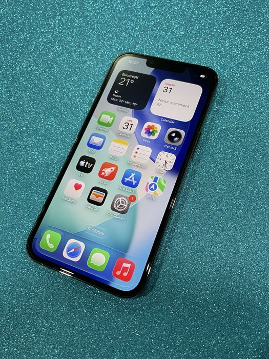  iPhone 13 Pro Green / Baterie 100% / 256 GB  CA NOU !!!