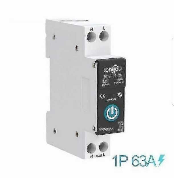 Умный выключатель  Wi-Fi 63А / Tongou / Smart/ Управление с телефона