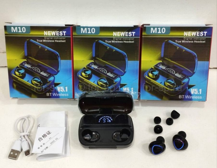 M10 Naushnik bizda barcha tovarlar arzon