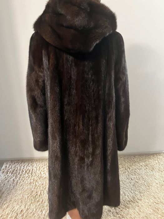 Натуральная норковая шуба