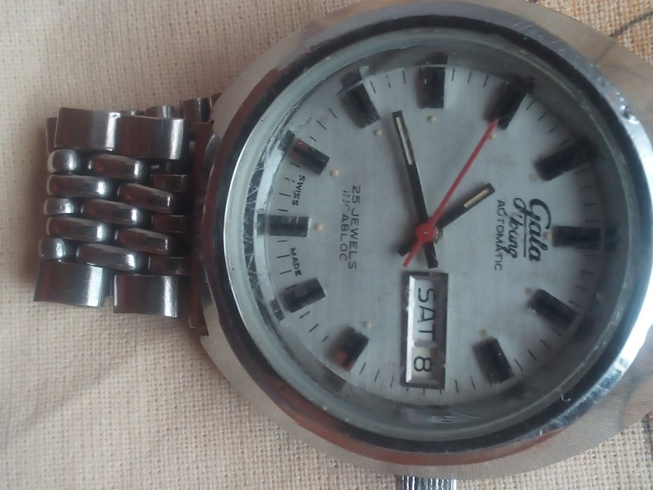 Ceas Galla Young automatic, data, zi, vitange