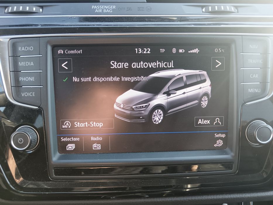 VW Touran 2.0TDI,190cp,Matrix,TVA deductibil