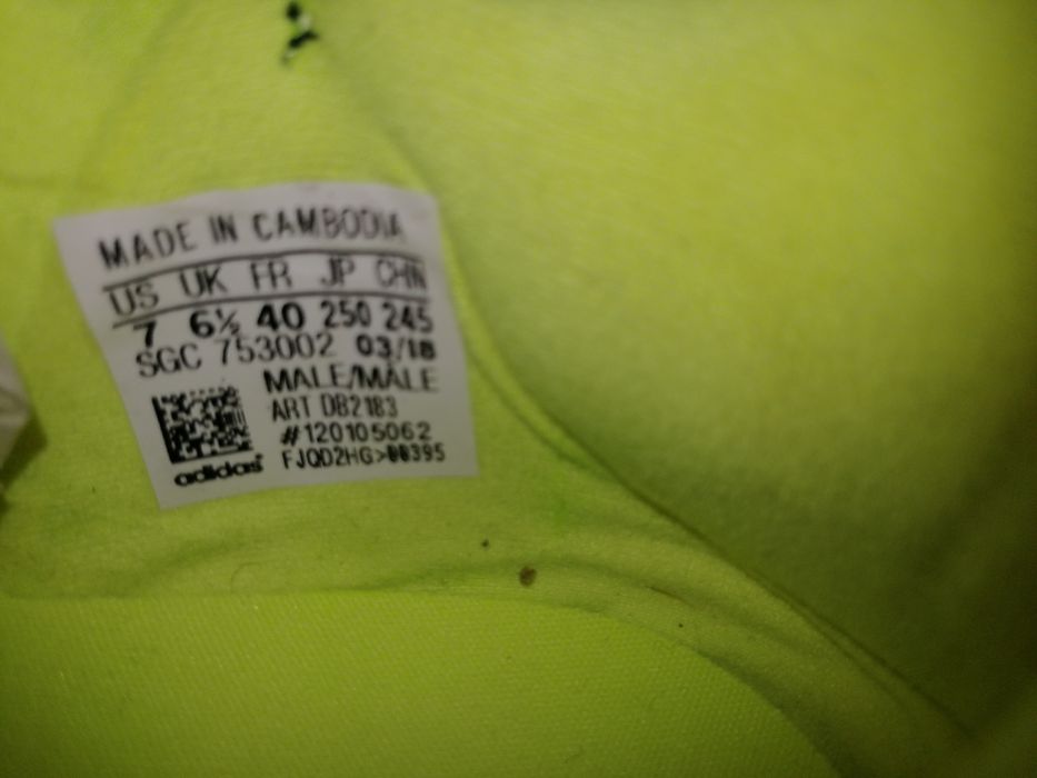 Adidas X18.3FJ-бутони