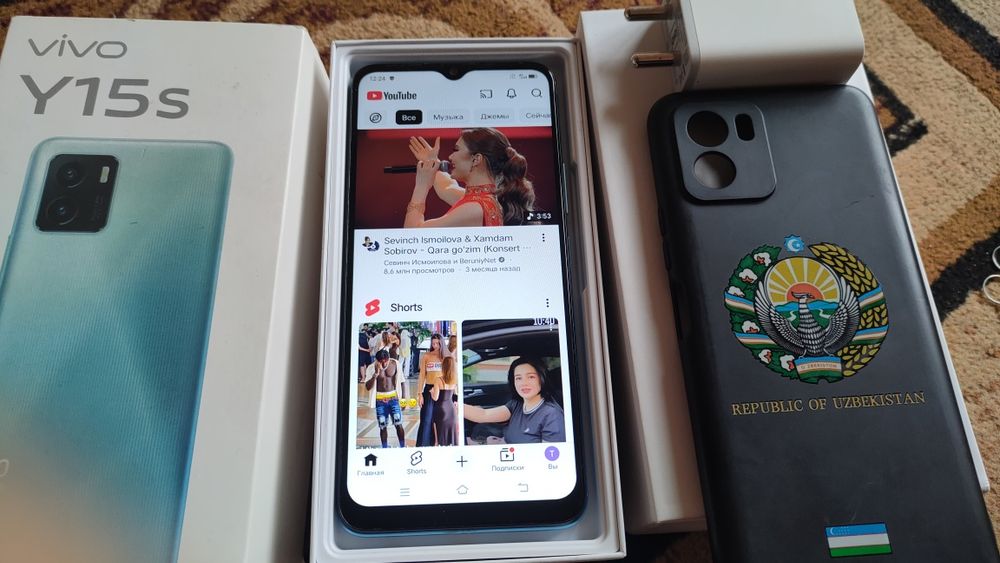 Т.виво.у15s..256+8+1  новый.