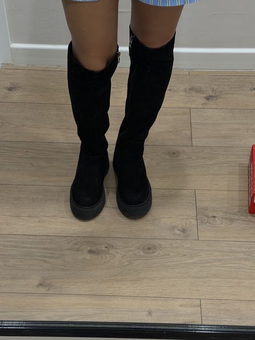 Продам сапоги ботфорты