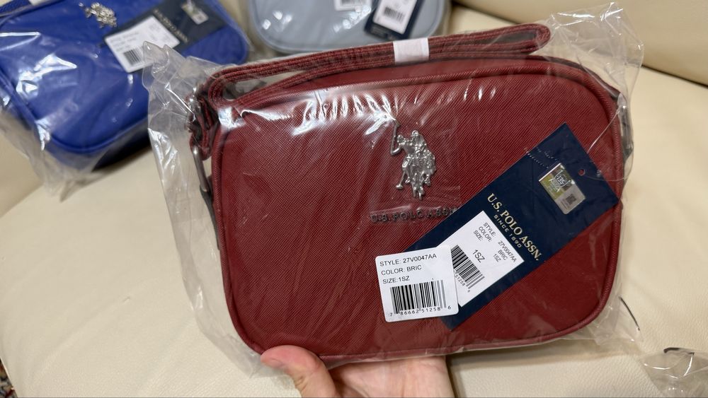 Кроссбоди -сумка U.S. POLO ASSN, оригинал 100% со скидкой