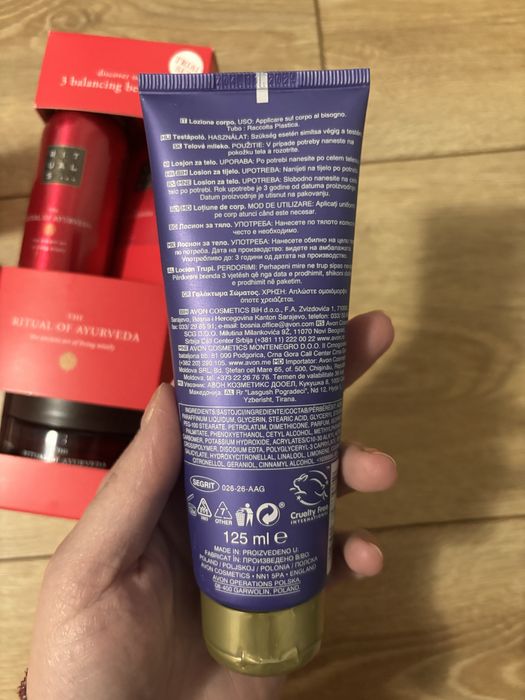 Set Rituals creme de corp, scrub, gel de dus