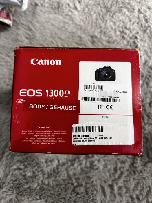 Canon 1300D фотоаппарат срочно продам