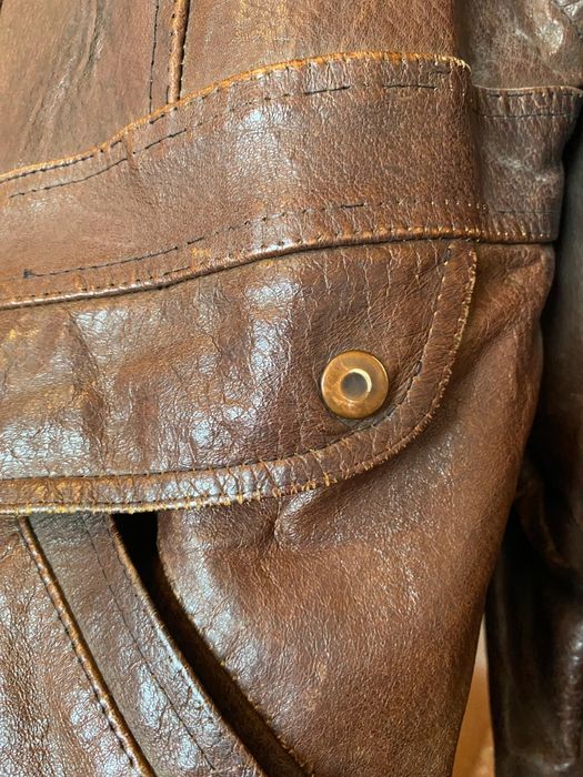 Куртка кожаная натуральная