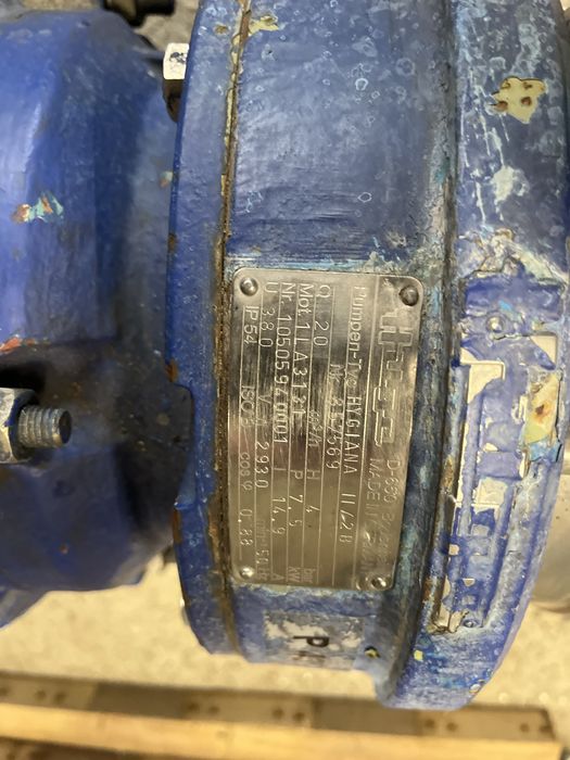 Pompa apa inox 7,5 kw