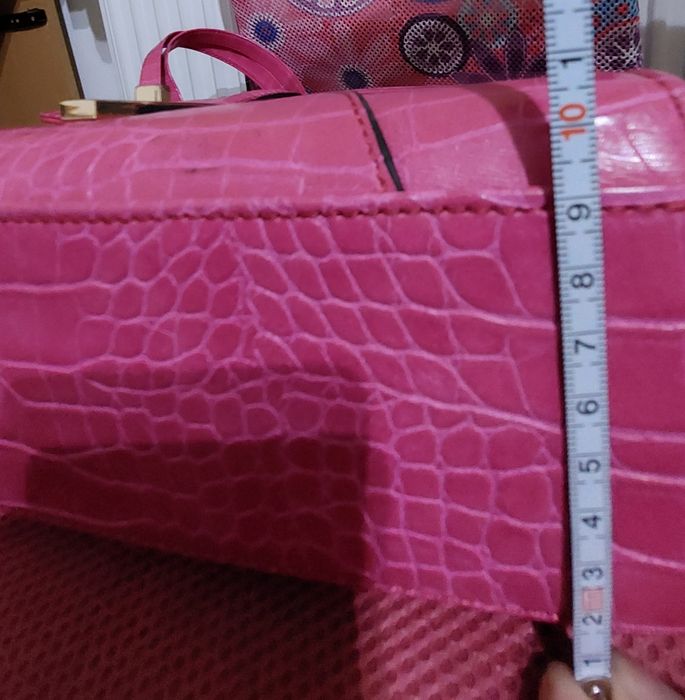 Geantă Alfredo Pauly model piele de șarpe