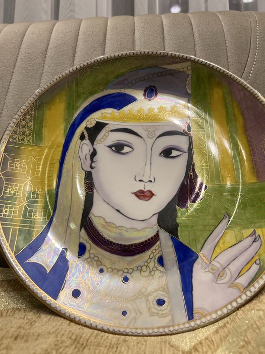 Тарелки живопись . Красота . Сср