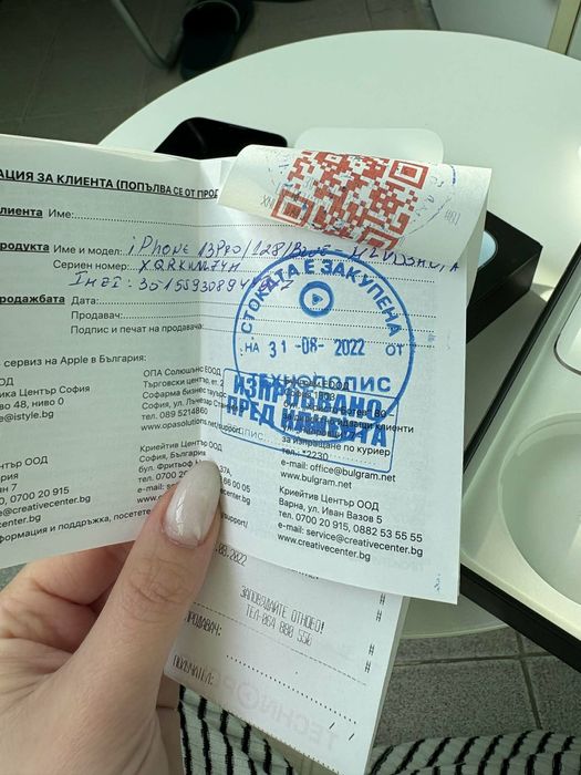 iPhone 13 pro/128гб/Син