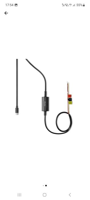Kit cablu hardwire pentru camera 70Mai UP03, compatibil M310 / A510 / A810 / M500 / Omni, type-C